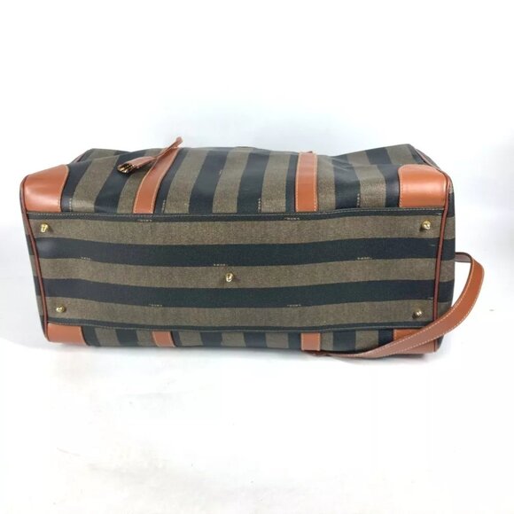 FENDI 2WAY Bag Shoulder Bag Crossbody Pecan Travel bag Duffle Bag - Picture 12 of 15